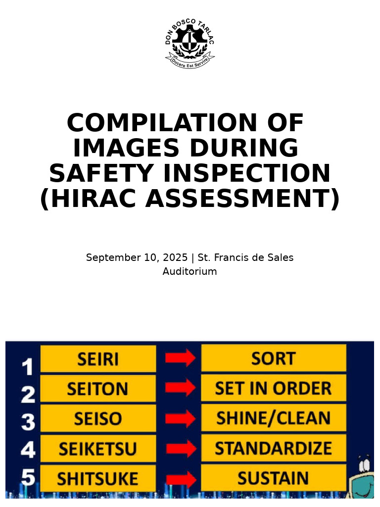 5s Orientation | PDF | Hazards | Safety