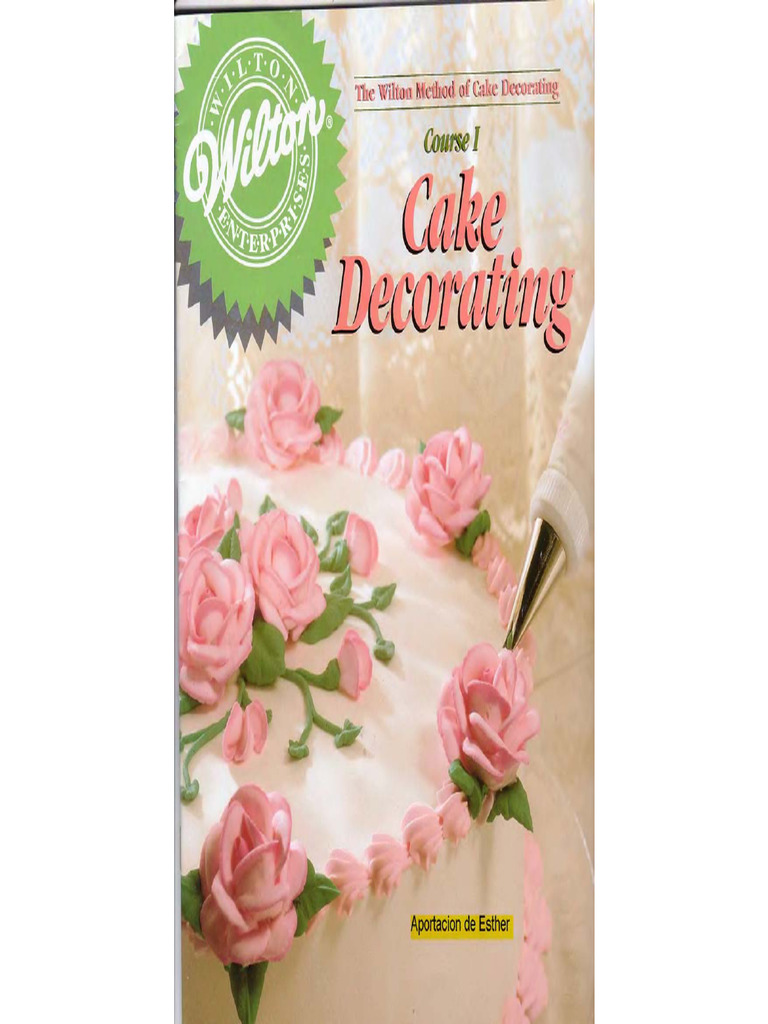 Wilton Course 1 Cake Decorating | PDF