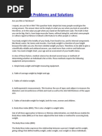 Download Overweight Problems and Solutions by okwirian6971 SN93383890 doc pdf