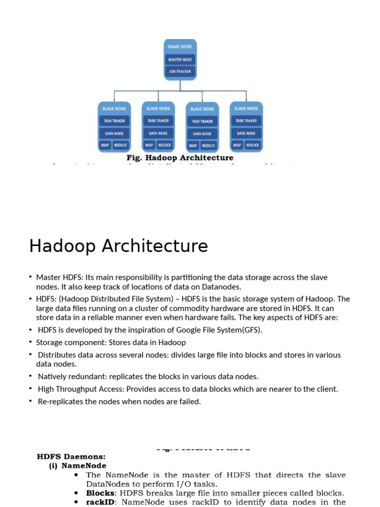 Understanding Hadoop HDFS Architecture | PDF