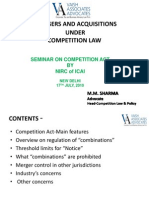 Seminar on Competition Act
