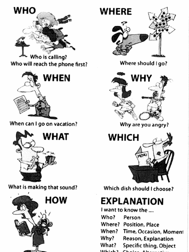 WH Questions | PDF