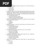 Maternal and Child Health Pracice Test 1-2-3