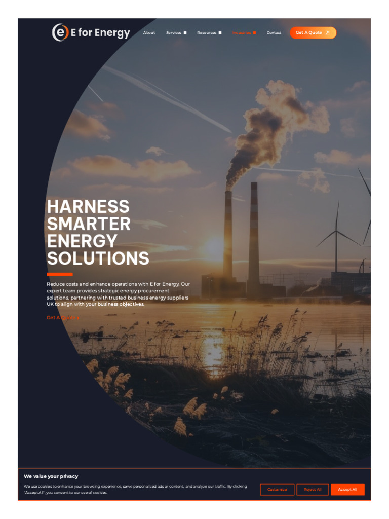 Business Energy Solutions Tailored For The UK Market | PDF ...