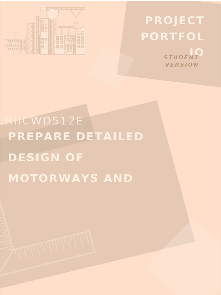 Detailed Design of Motorways Guide | PDF | Controlled Access Highway