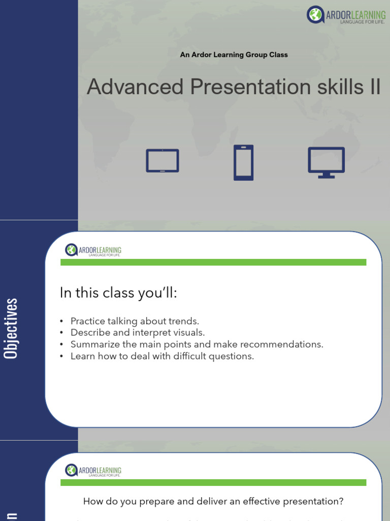 6. Advanced Presentation Skills II (2) | PDF | Question | Economies