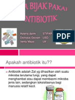 Cara Bijak Pakai Antibiotik