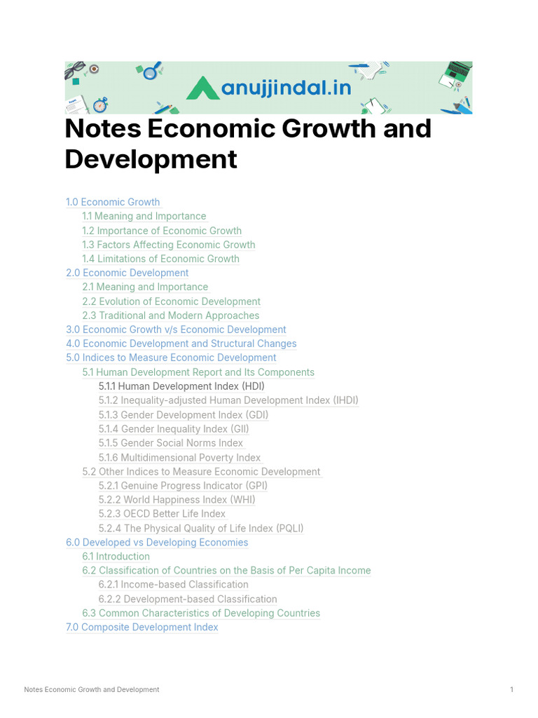 Chapter 24 Notes Economic Growth and Development 2 Lyst1759467999219 ...