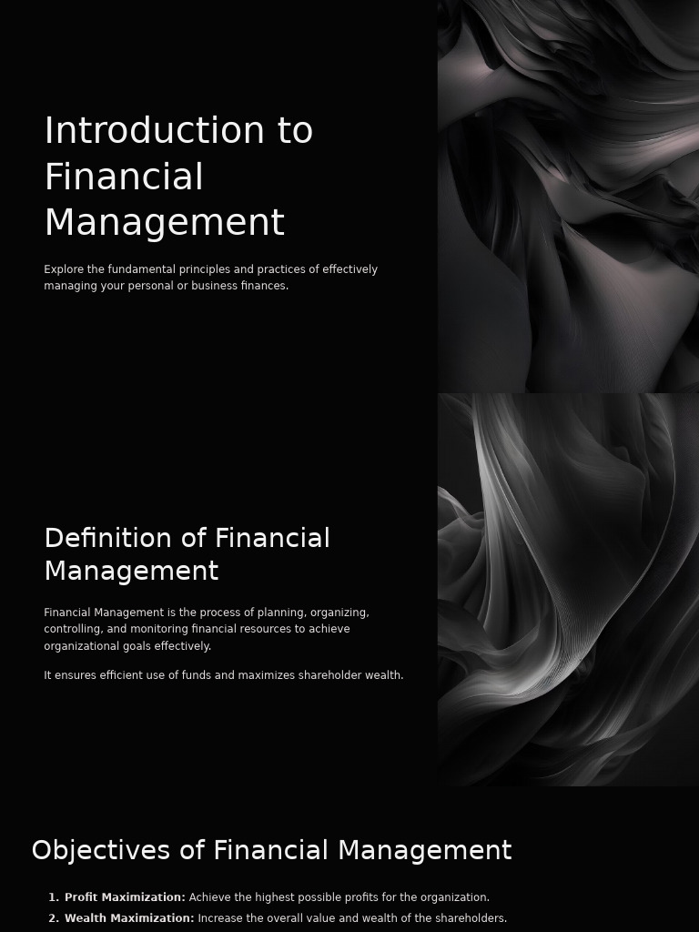 Financial Management Essentials Guide | PDF | Risk | Investing