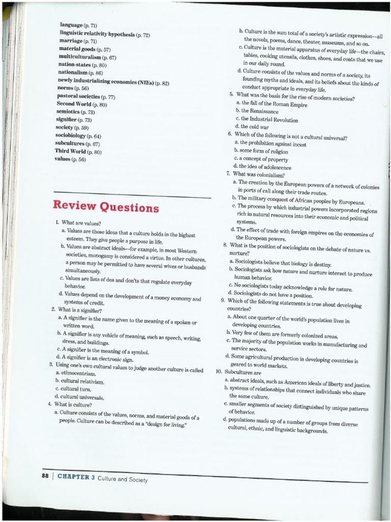 Kami Export - Chapter 3 Review Questions | PDF