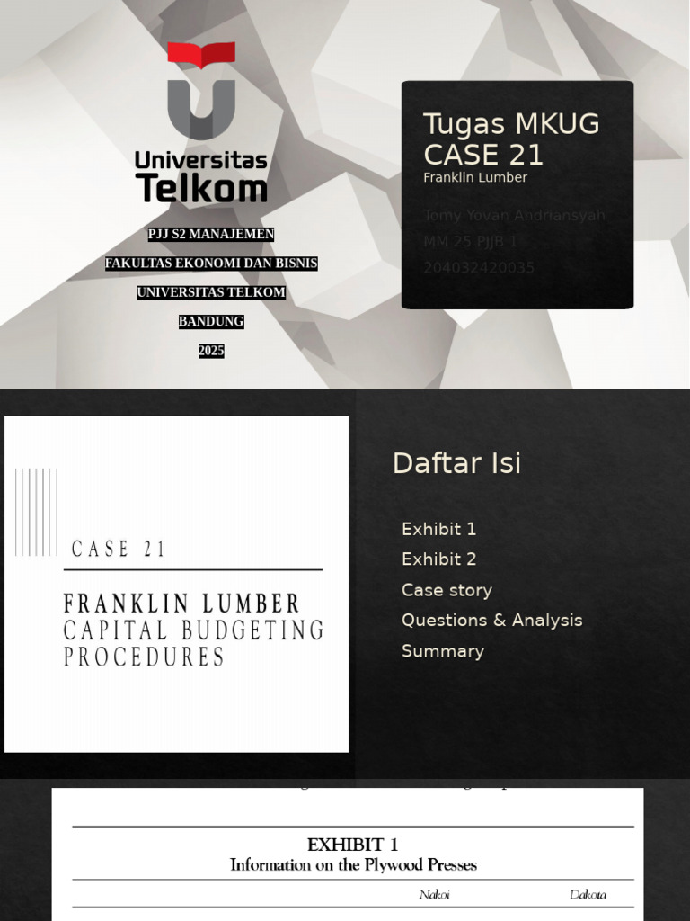 Dakota vs Nakoi: Cash Flow Analysis | PDF | Net Present Value ...
