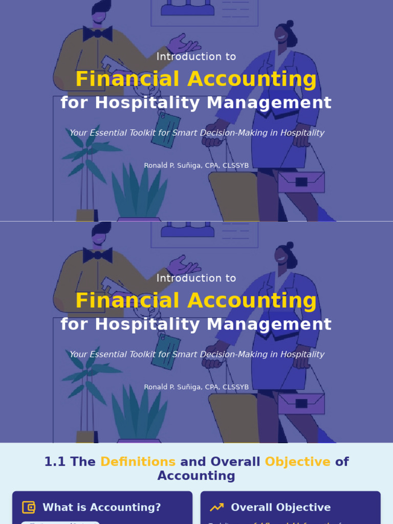 Financial Accounting for Hospitality Management | PDF | International ...