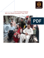 Accessibility Audit of Blue Area Market Islamabad by Saaya Association