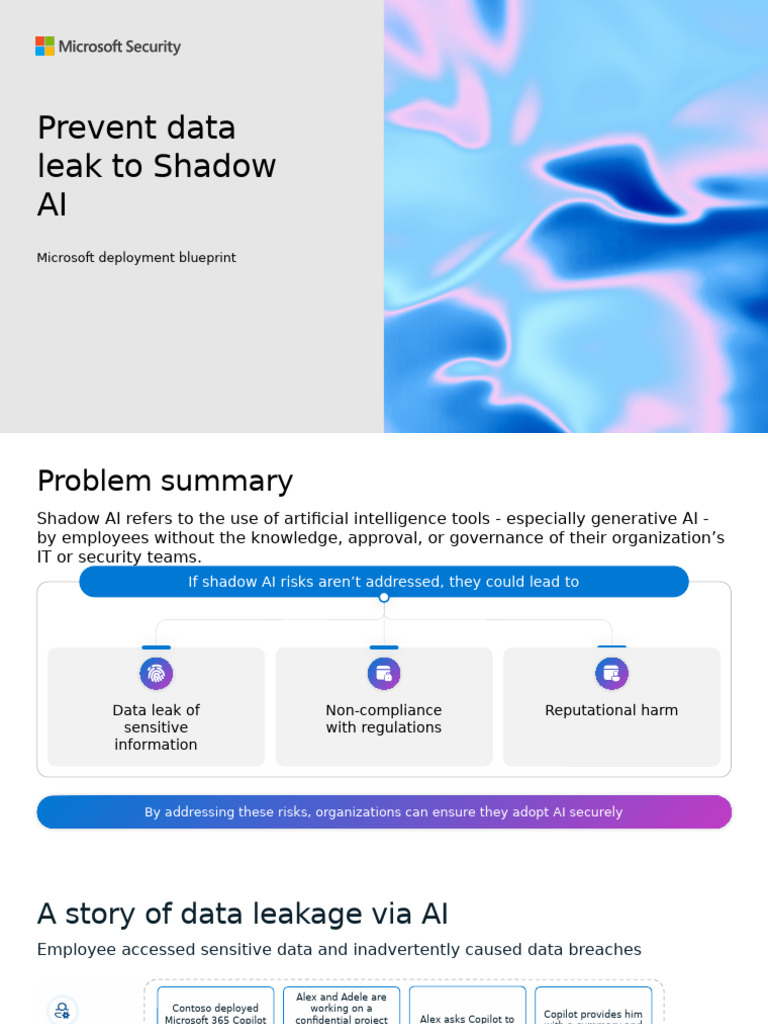 Prevent Data Leaks from Shadow AI | PDF | Artificial Intelligence ...