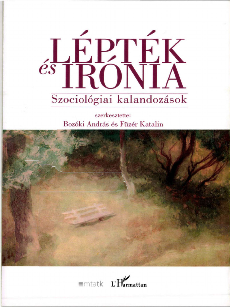 Bozóki-Füzér (Eds) - Lépték És Irónia Szociológiai Kalandozások | PDF