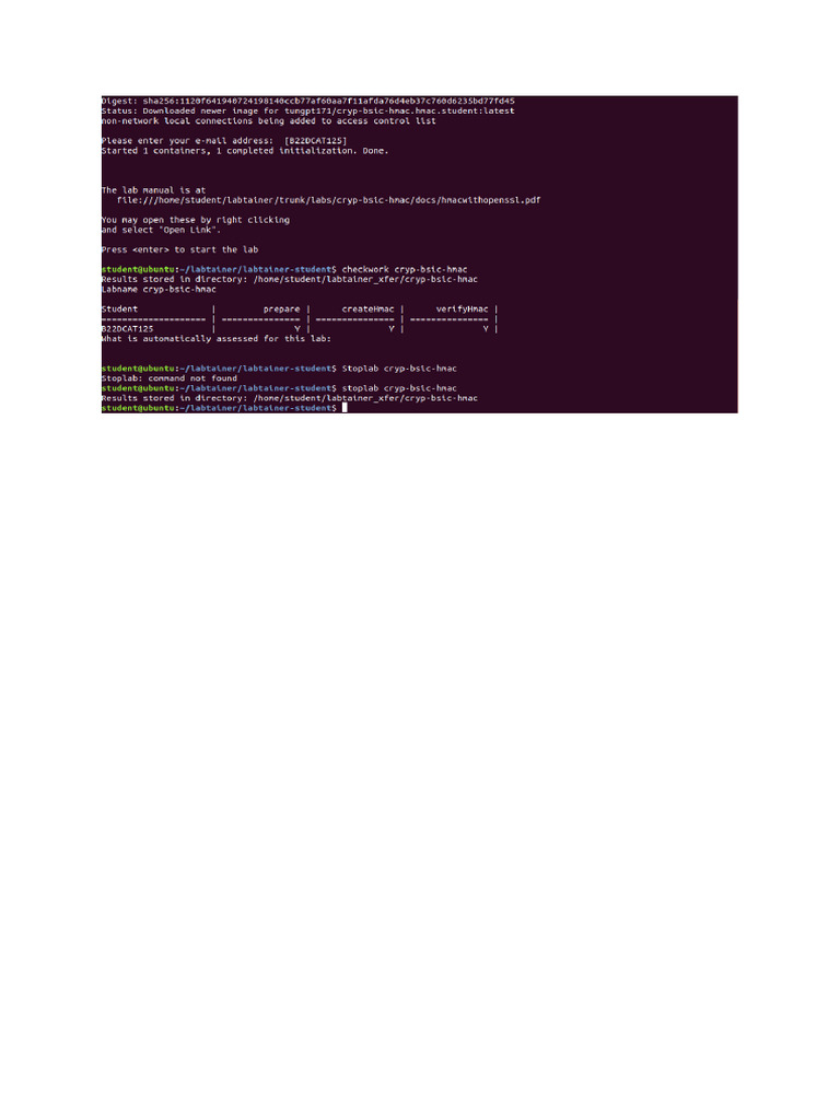 Checkwork Hmac | PDF