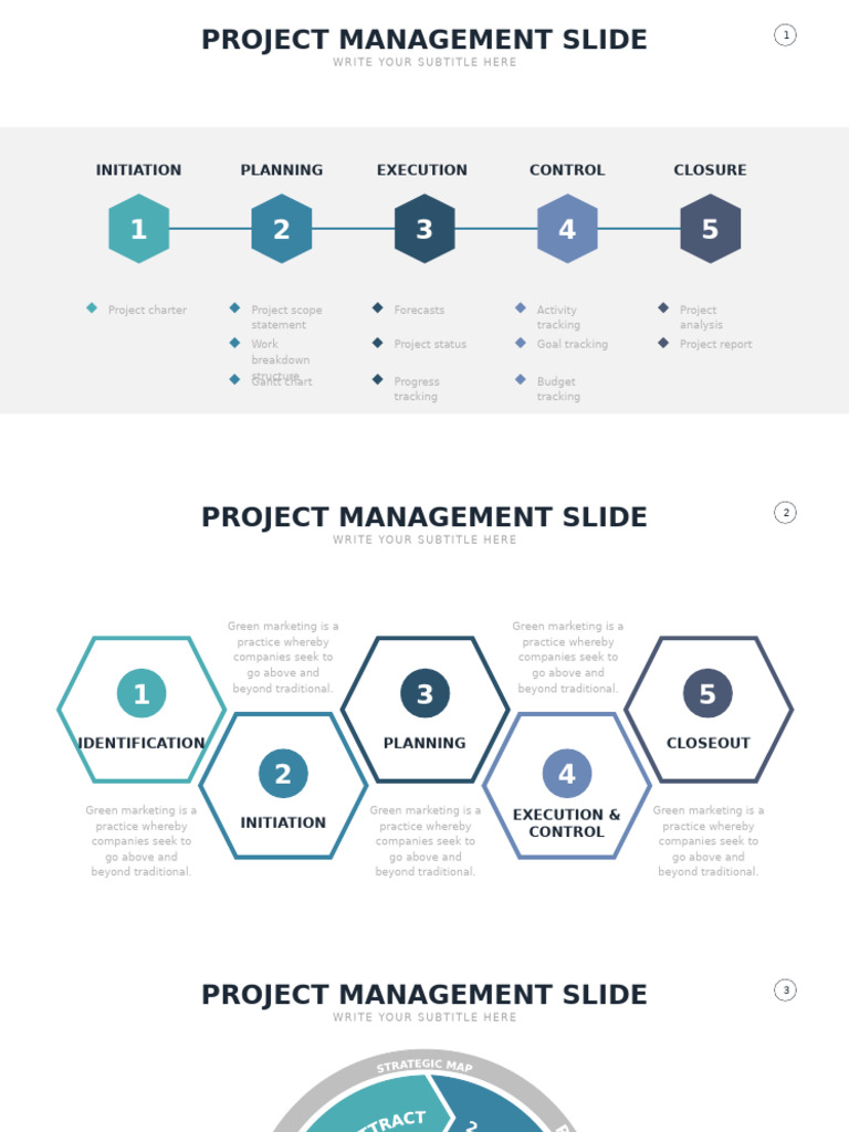 Project Management Slides Powerpoint Template | PDF | Project ...