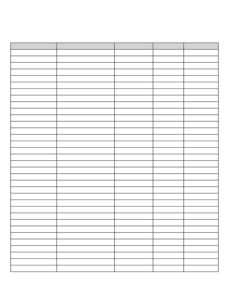 Workout Tracking Sheet With Exercises | PDF | Physical Fitness ...