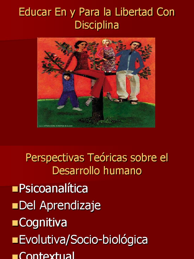 Educar en y para La Libertad Con Disciplina | PDF | Disciplinas ...