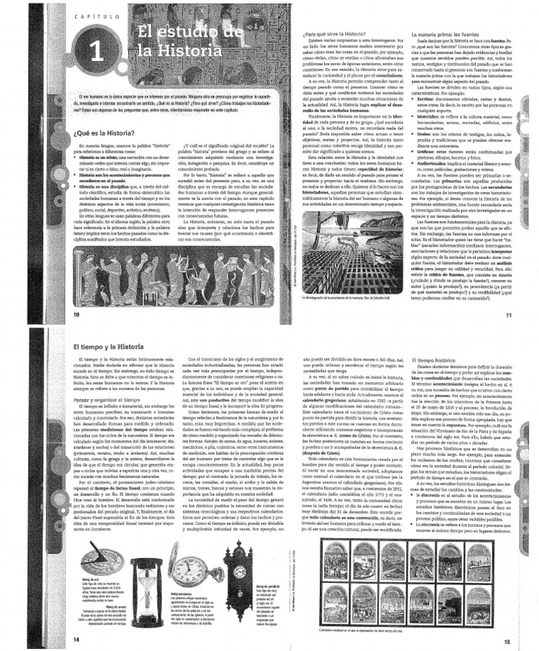 Material de Lectura - El Estudio de La Historia | PDF