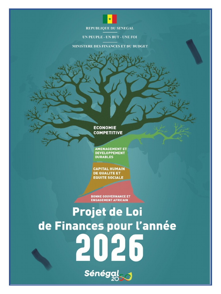 Projet de Loi de Finances 2026 Sénégal | PDF | Dette publique | Dettes