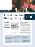 Client Retention Through Integration