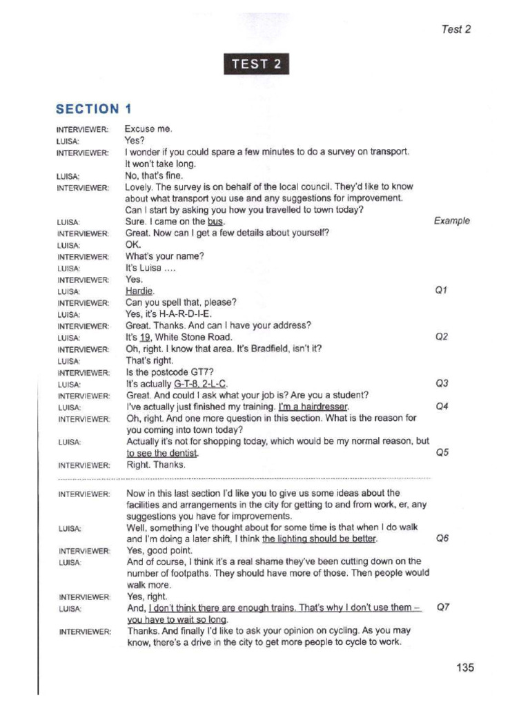 Cam 10 - Test 2 Script | PDF