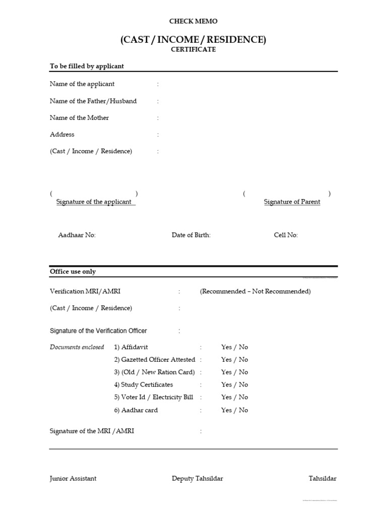 Check List | PDF