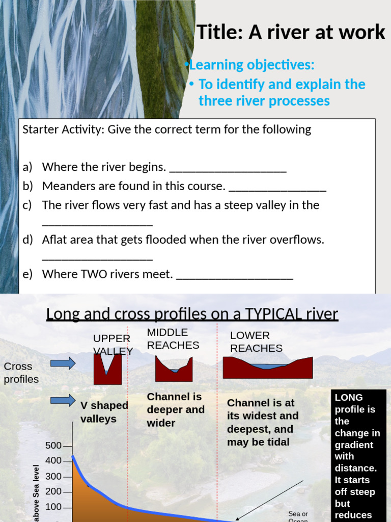 River Processes and Erosion Explained | PDF | River | Erosion