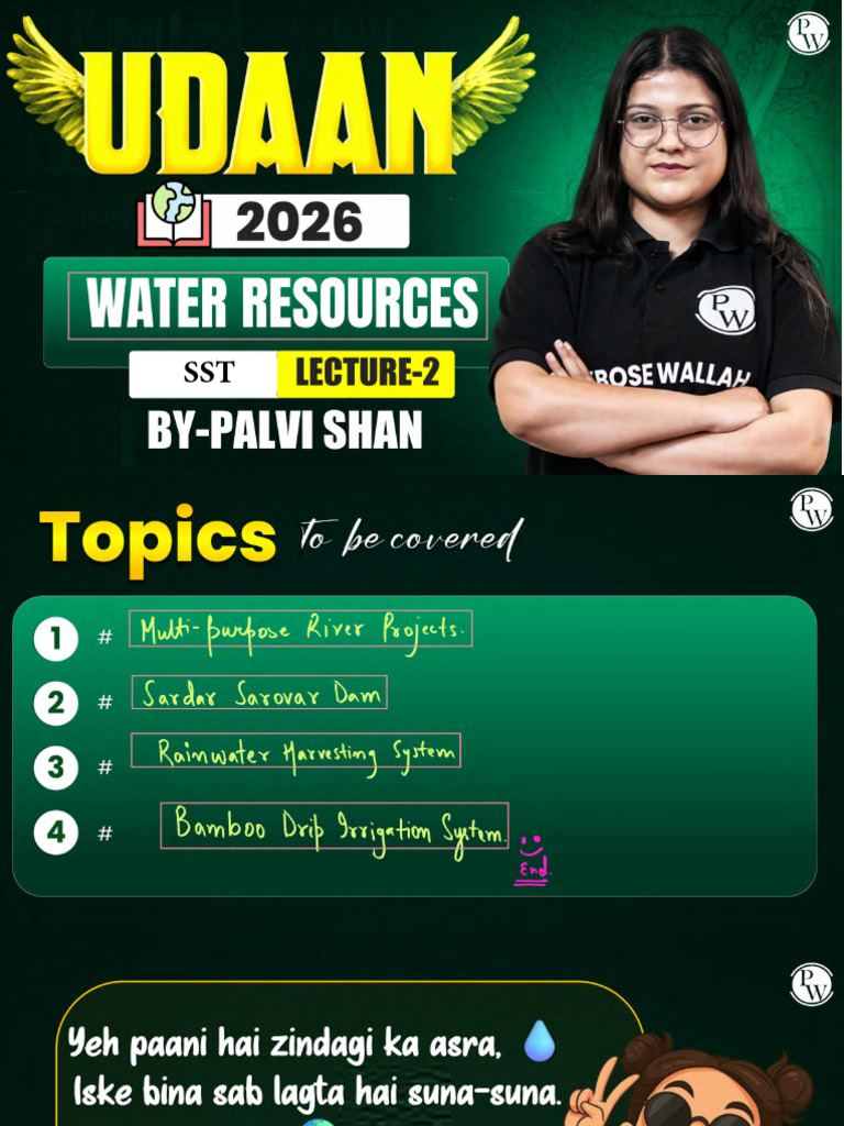 Water Resources 02 Class Notes | PDF