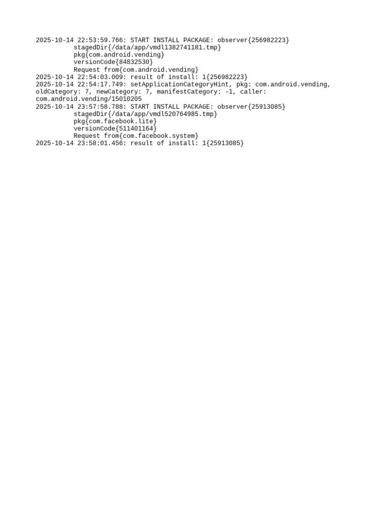 PM Debug Info | PDF