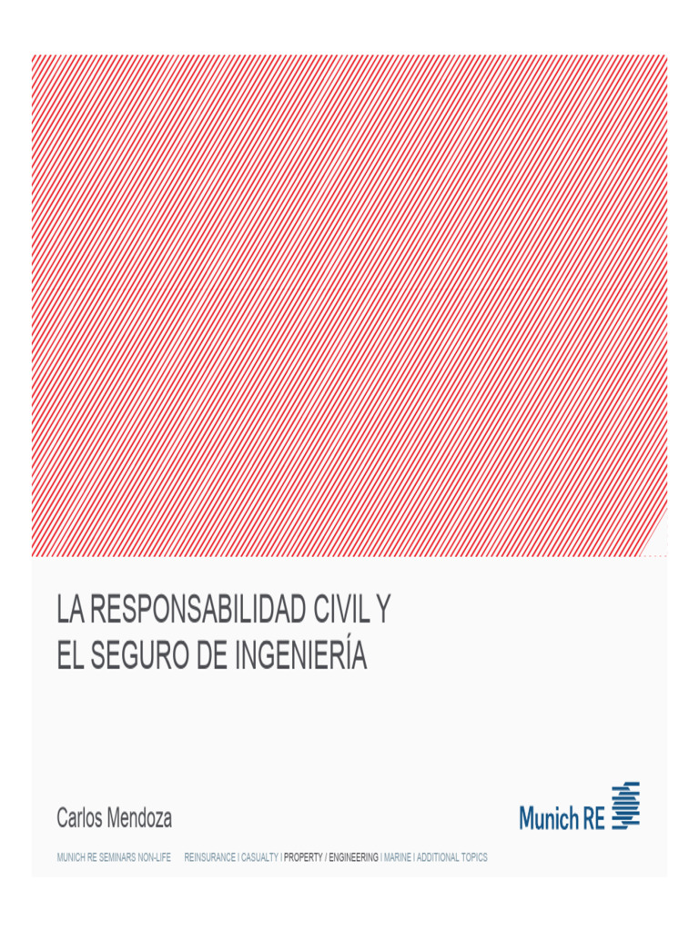 El Seguro RC y El Seguro de Ingenier¡A | PDF | Póliza de seguros ...
