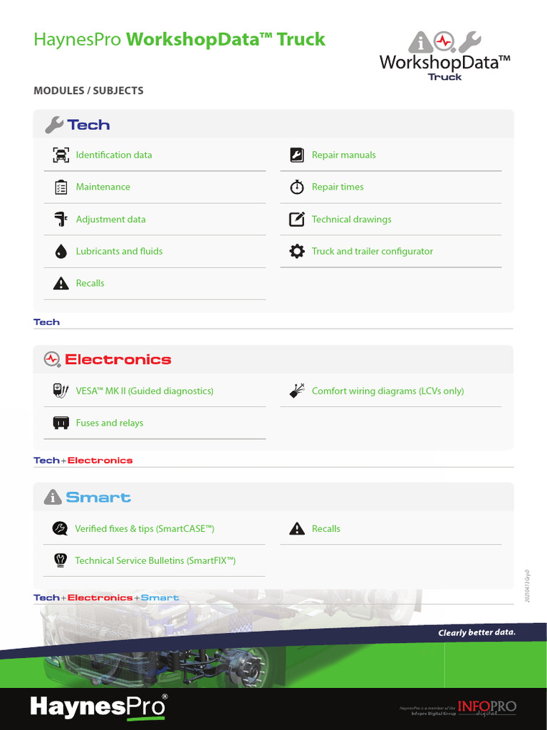 HaynesPro WorkshopData™ Truck Overview | PDF | Truck | Automatic ...