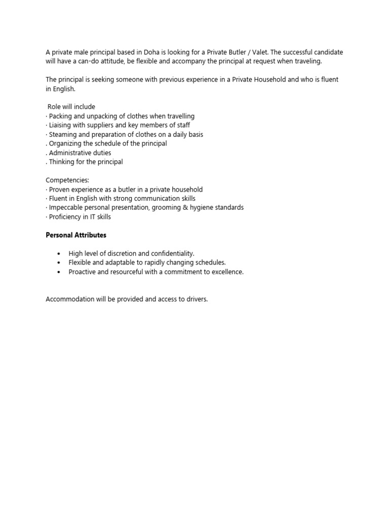 Butler | PDF