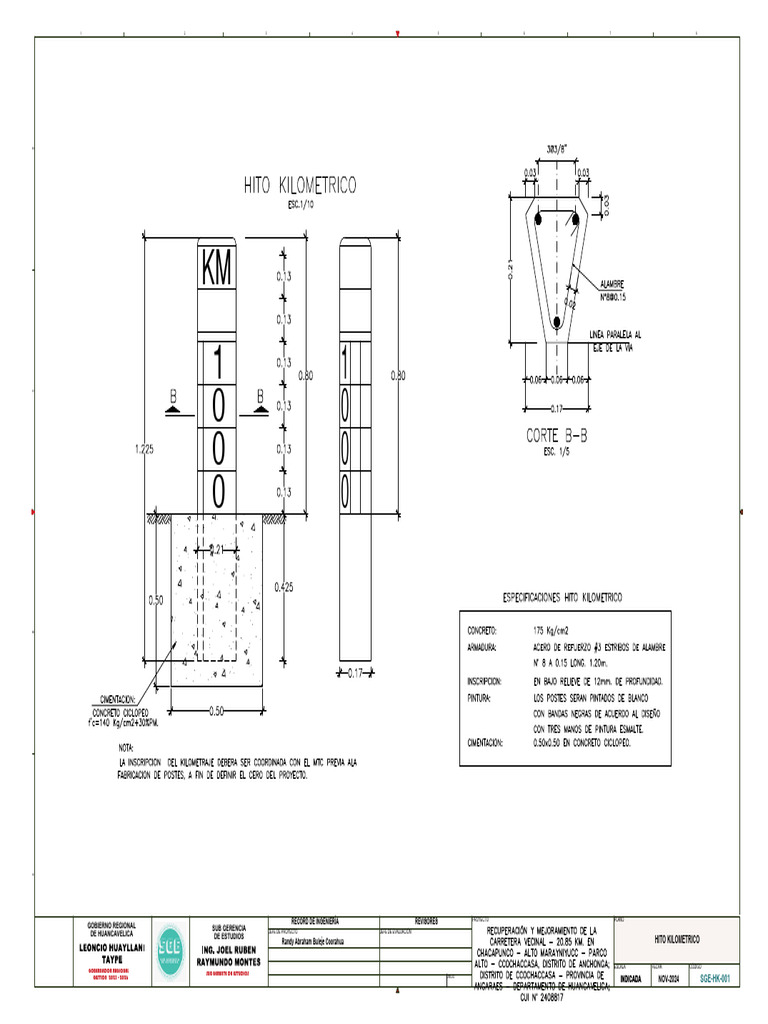 Postes Kilom. - Exp. Tec. | PDF