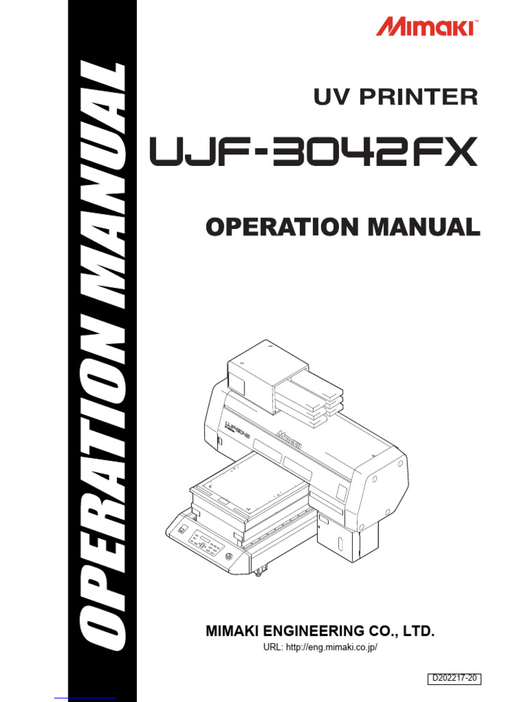 Mimaki Printer Operation Manual | PDF | Electromagnetic Interference ...