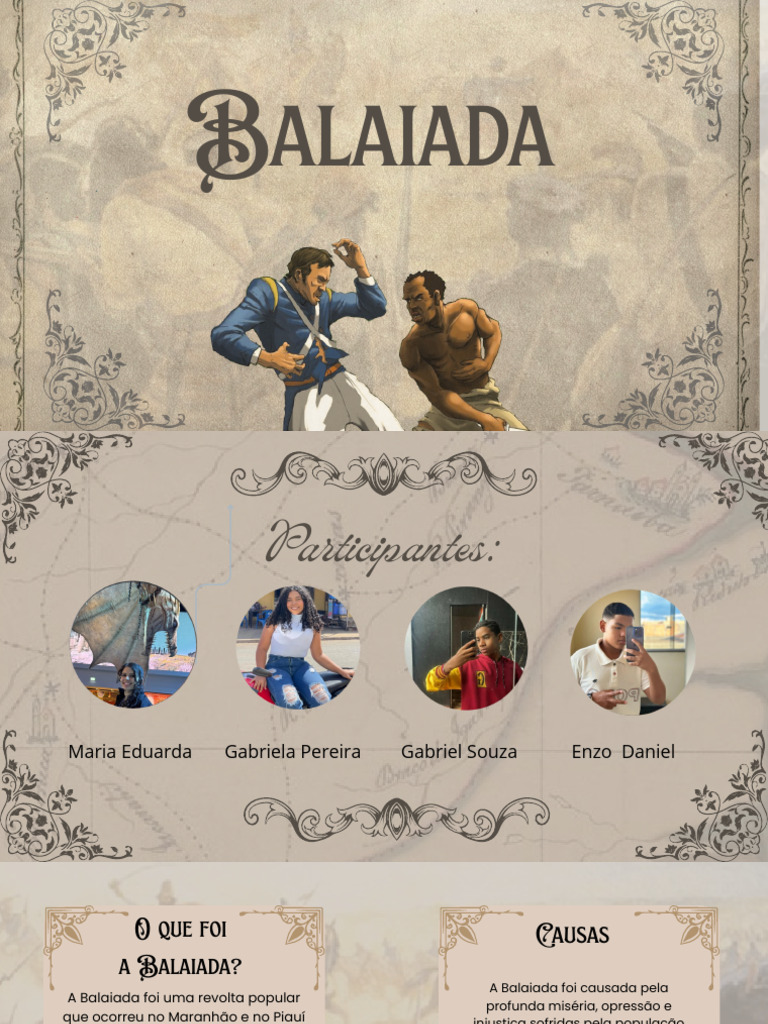 Participantes da Balaiada e suas Lutas | PDF | Brasil