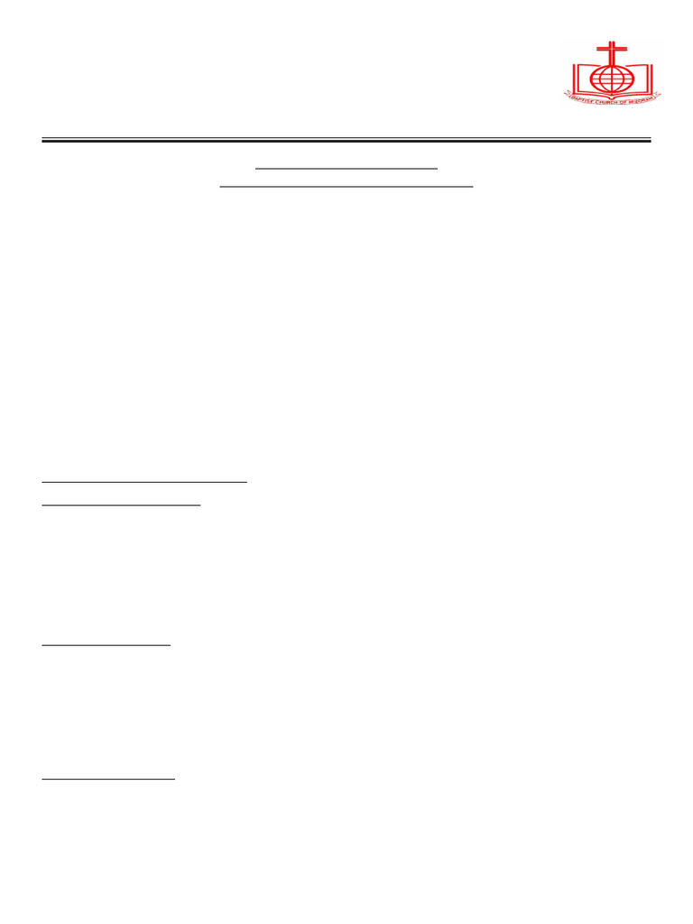 Sunday School Committee Kohna 2024 | PDF