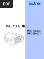 Brother MFC5460 User's Guide