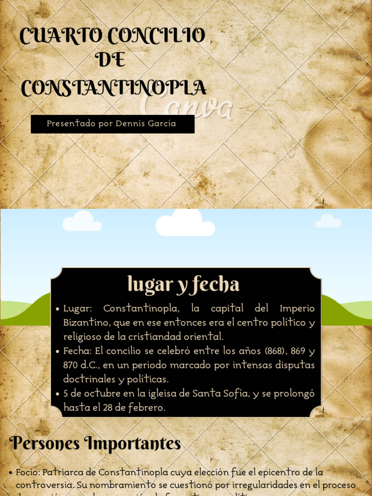 Cuarto Concilio de Constantinopla: Focio y Conflictos | PDF | imperio ...