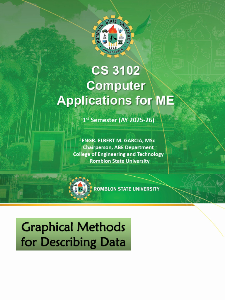 Graphical Methods For Describing Data | PDF | Chart | Pie Chart