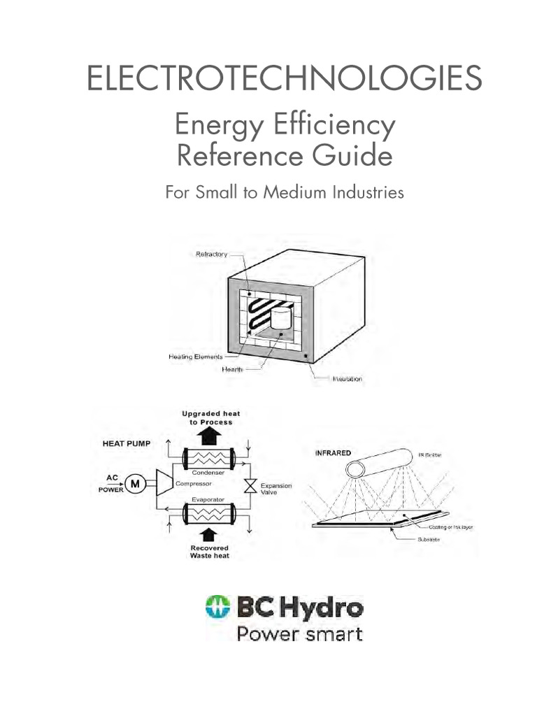 Electrotechnologies Energy Efficiency Guide | PDF | Silicon Dioxide ...