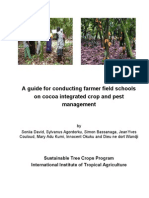 A Guide For Conducting Farmer Field Schools On Cocoa Integrated Crop and Pest Management