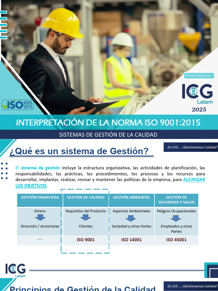 Guía sobre ISO 9001:2015 y Gestión de Calidad | PDF | Calidad ...