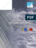 Snecorep Installations Pompage Eau Guide Technique 2010