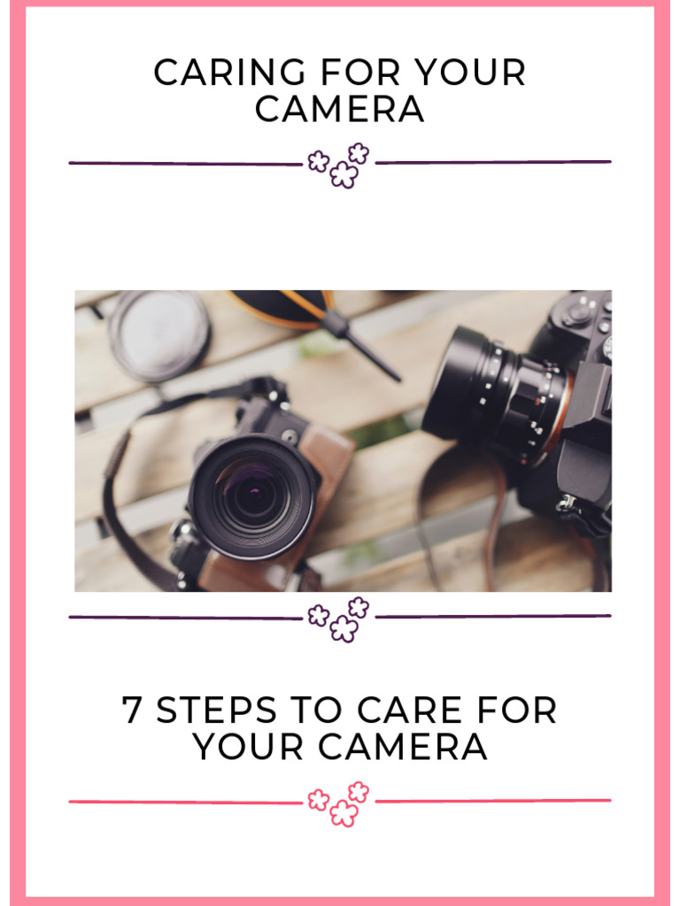 12 Essential Camera Care Tips | PDF | Camera | Equipment