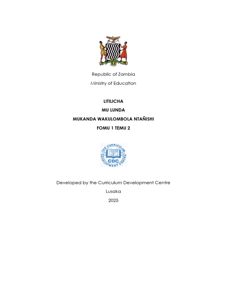 Curriculum Guide for Lunda Language Education | PDF | Super Bowl ...