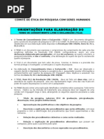 Comite Etica Termo to Livre