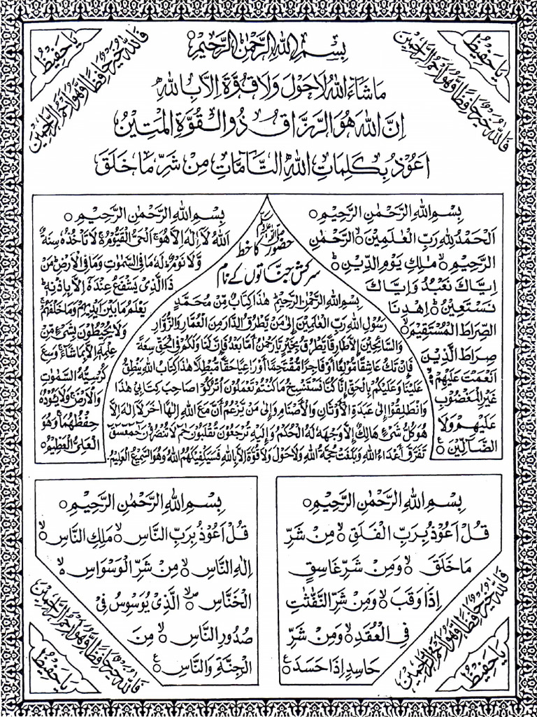 Khamosh Fitno Ka Ilaaj (Ta'Weez-e-Qur'Ani) | PDF