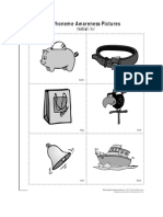 Phoneme Awareness Pictures: Initial /B